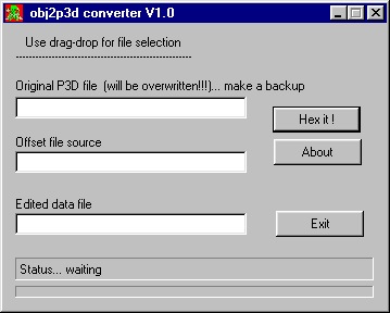 ofp:tools:obj2p3d [PMC Editing Wiki]